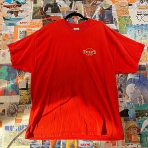 Fatboys‎ Grille Orange/Red T-Shirt Adult 2XL Restaurant Fun Graphic Tee